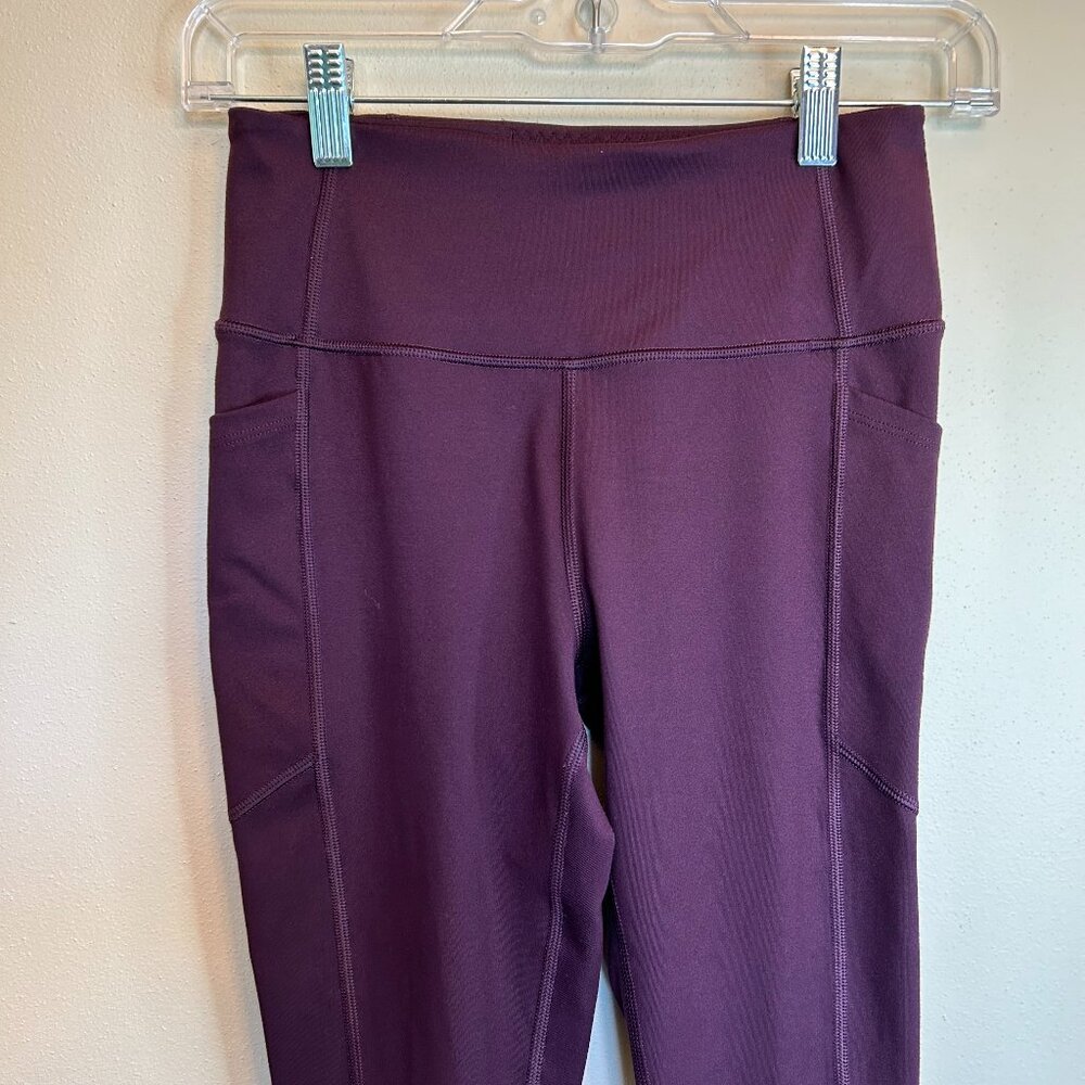Victoria's Secret Deep Plum High-Waist Leggings